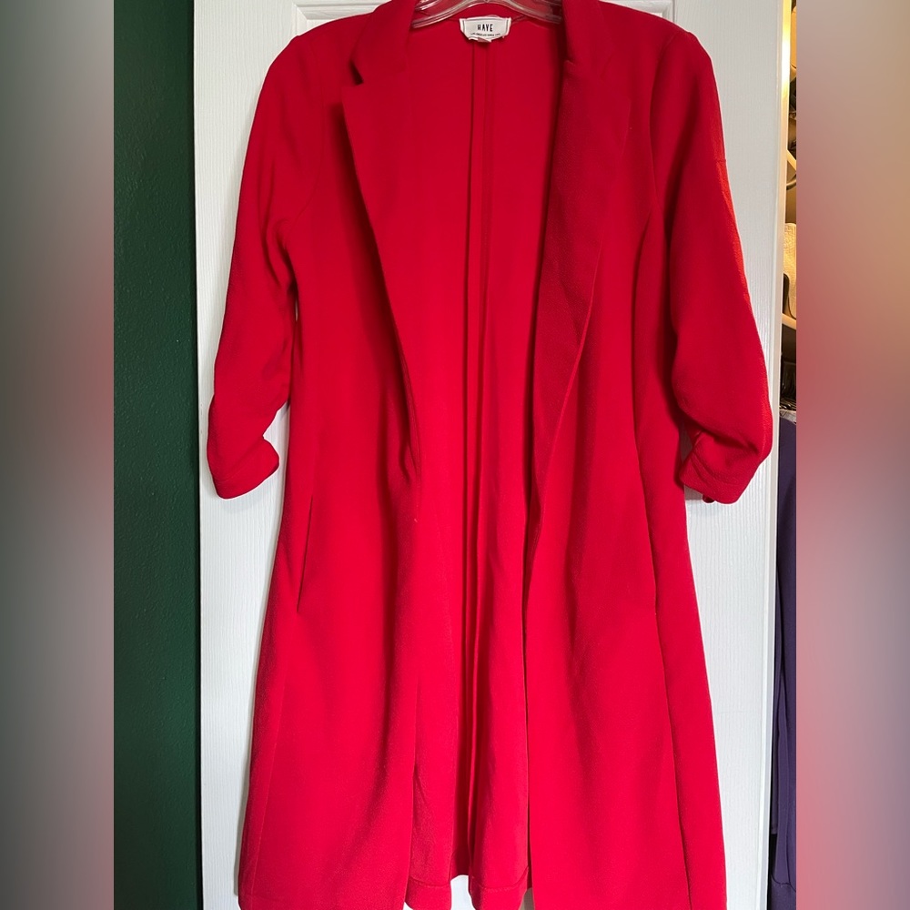Red jacket